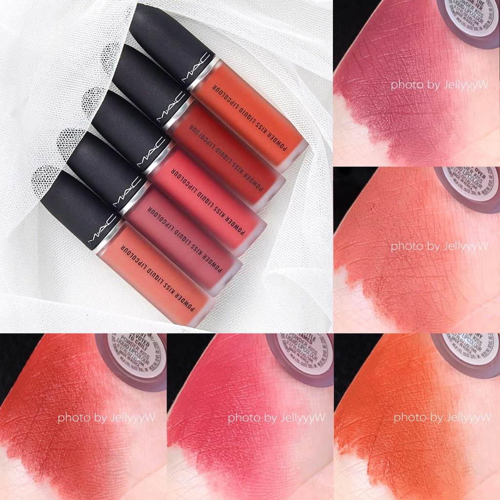 ✨NEW 2021✨ Son Kem Mac Powder Kiss Liquid Lipcolour