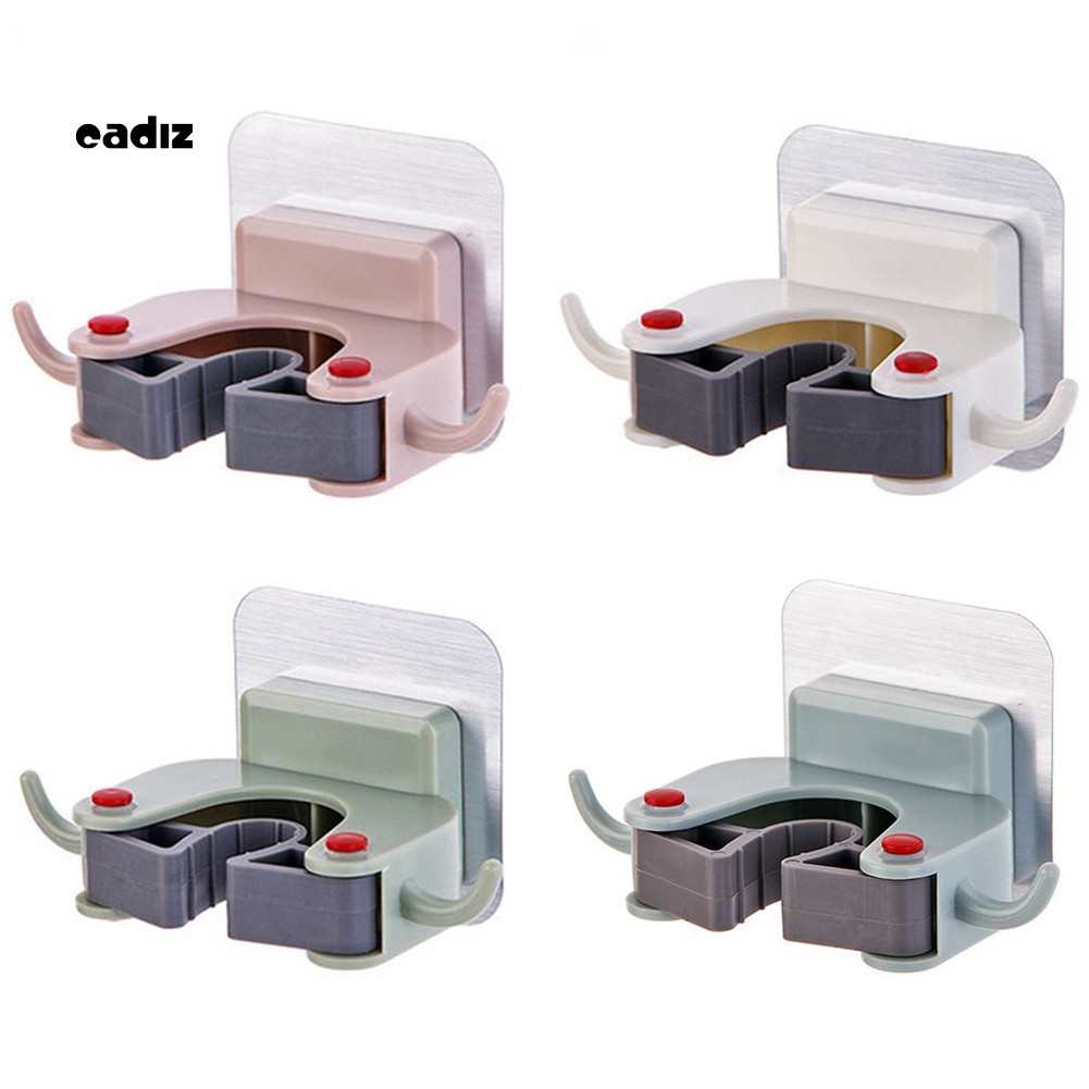 Giá Đỡ Chổi / Cây Lau Nhà Gắn Tường Tiện Dụng Cho Phòng Tắm / Nhà Bếp