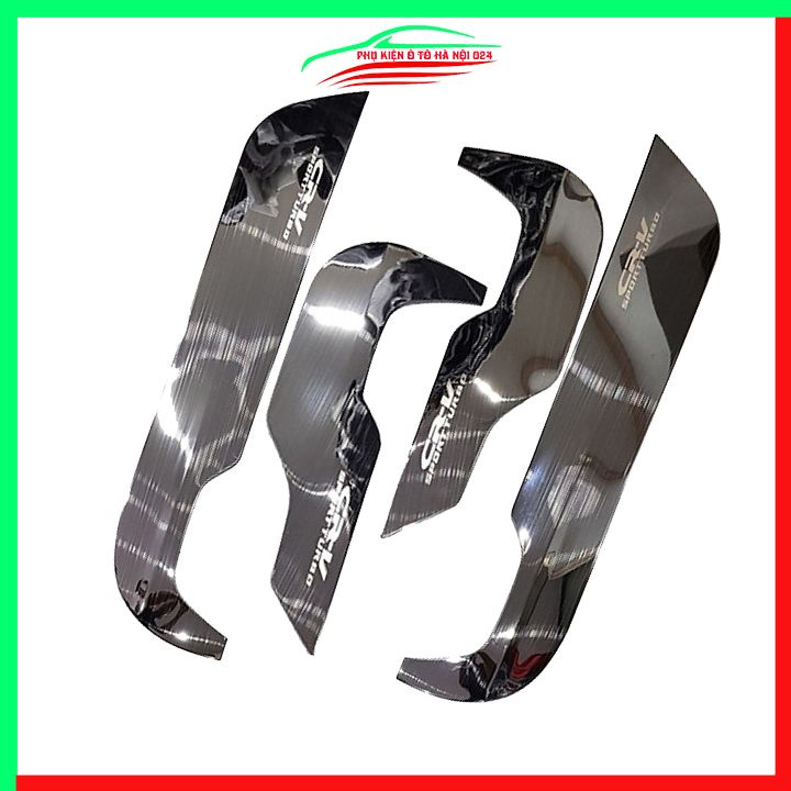 Bộ ốp tapli CR-V, CRV 2018-2022 vân Titan chống xước va đập khi mở cửa và làm đẹp xe