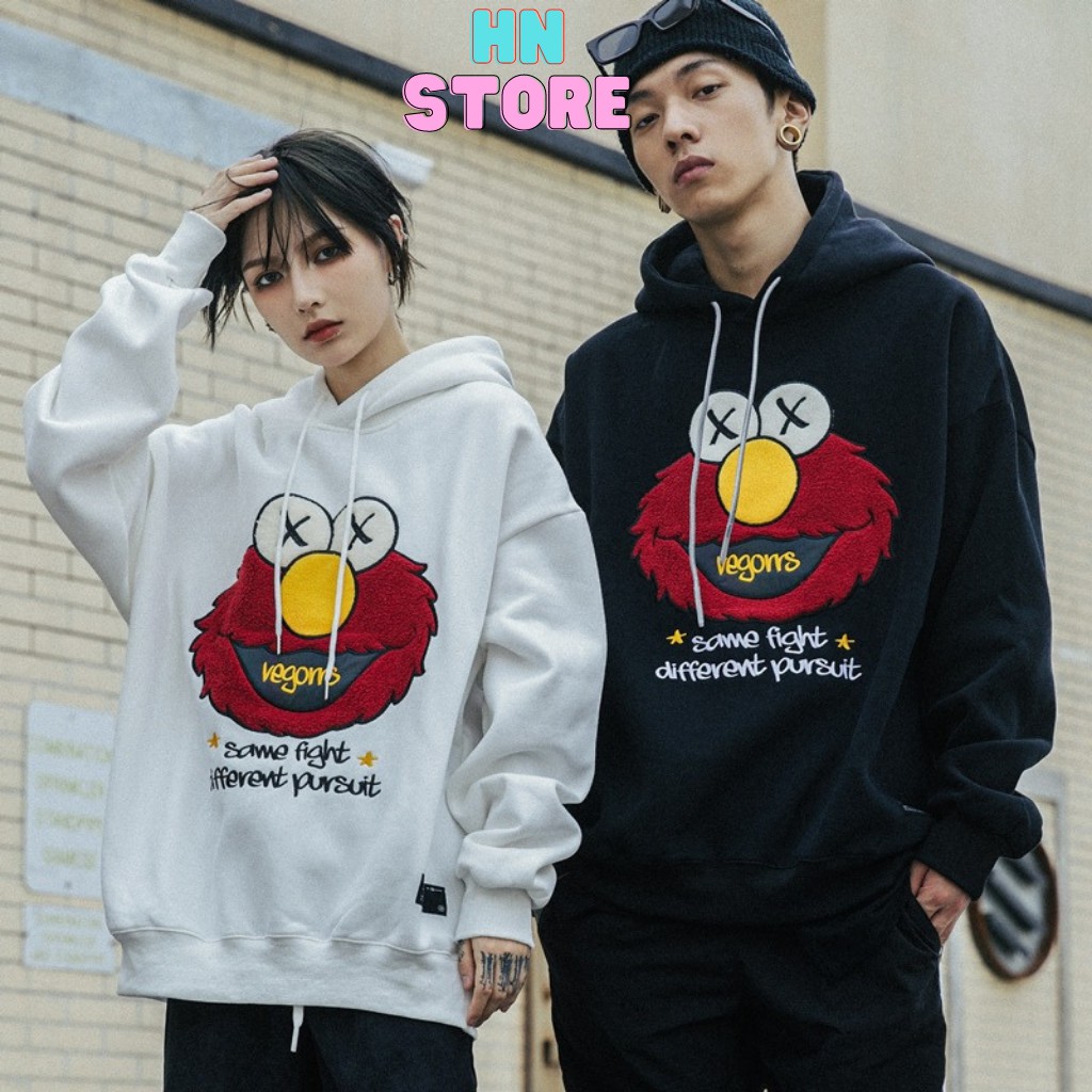 Áo khoác nỉ Hoodie Nam Nữ phong cách hàn quốc cá tính chất nỉ trần bông từ 50-75kg