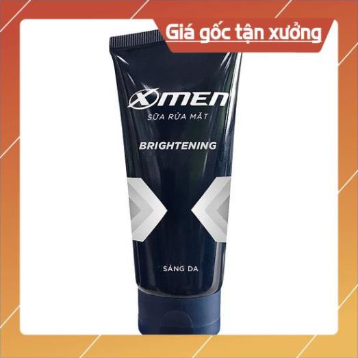 [ICLN9 giảm 5K cho đơn hàng 50k]  SỮA RỬA MẶT X-MEN BRIGHTENING SÁNG DA 100G
