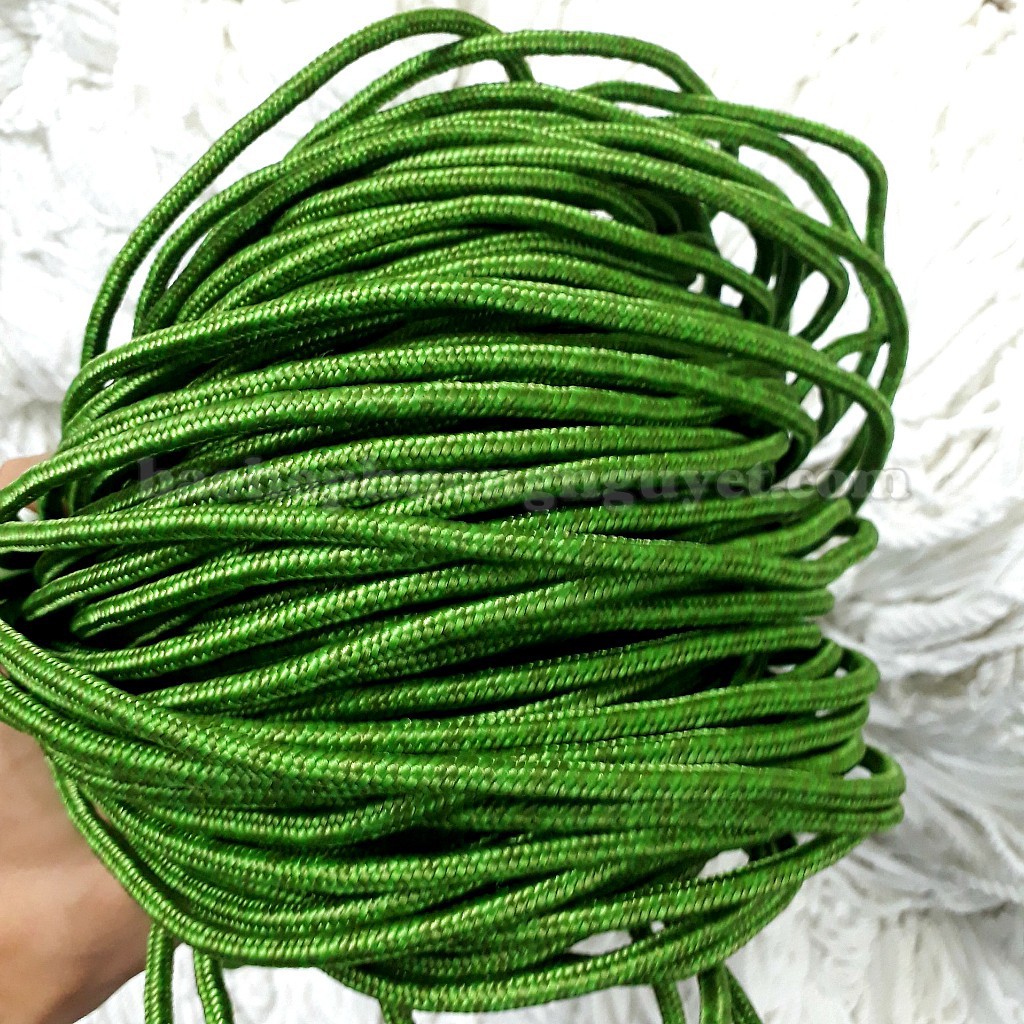 Dây dù Paracord làm vòng tay 5mm mài mòn tốt, không bị mục và nấm mốc