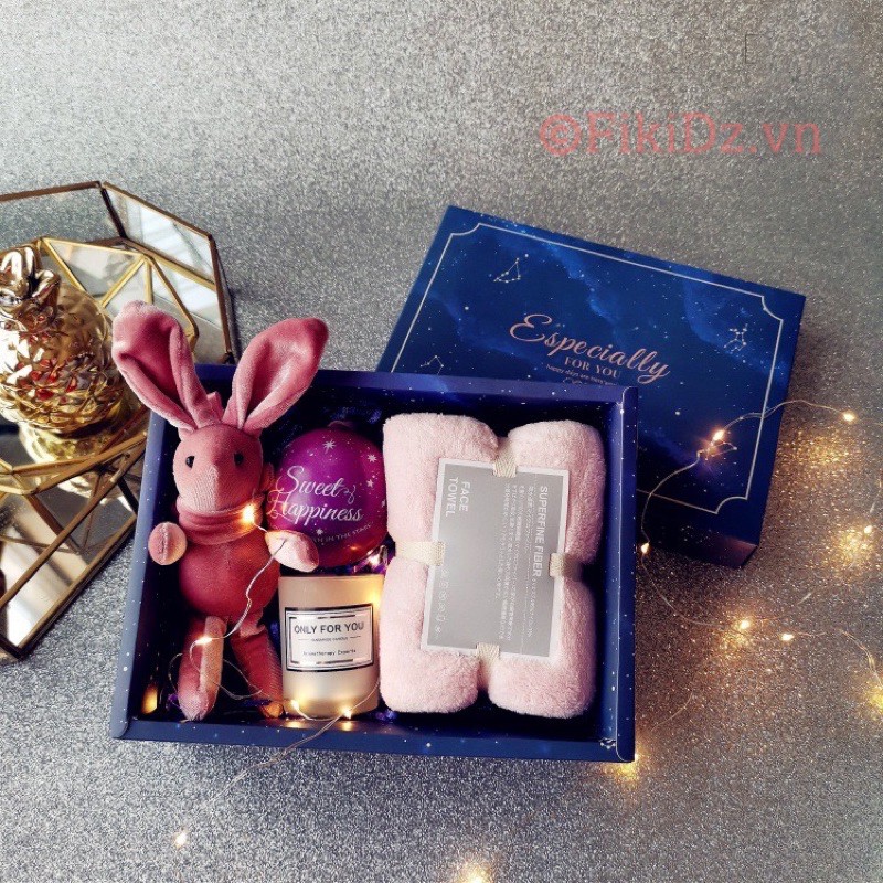 [20*15*7] SỈ 25K Set 2 món - Hộp quà tặng & túi giấy XANH | BigBuy360 - bigbuy360.vn