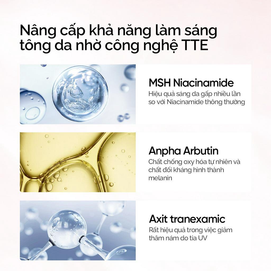 Kem dưỡng ẩm sáng da MSH 5% Niacinamide SKINTIFIC 30g/80g