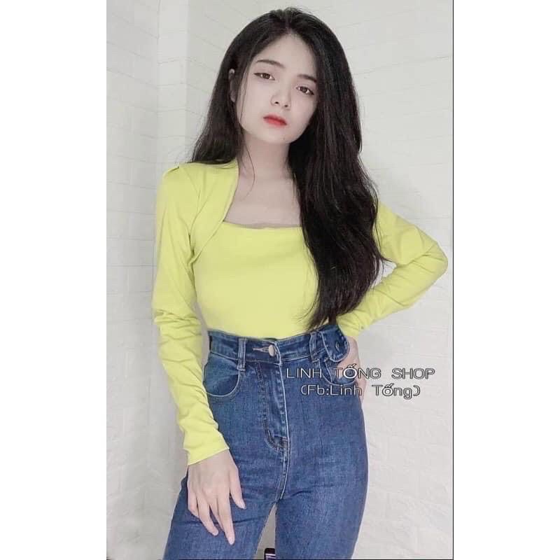 QUẦN JEANS ÔM GIÃN NẮP TÚI