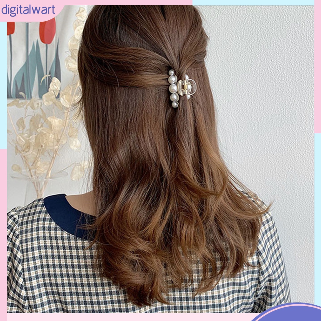 Kẹp tóc càng cua đính ngọc trai nhân tạo thời trang cho nữ