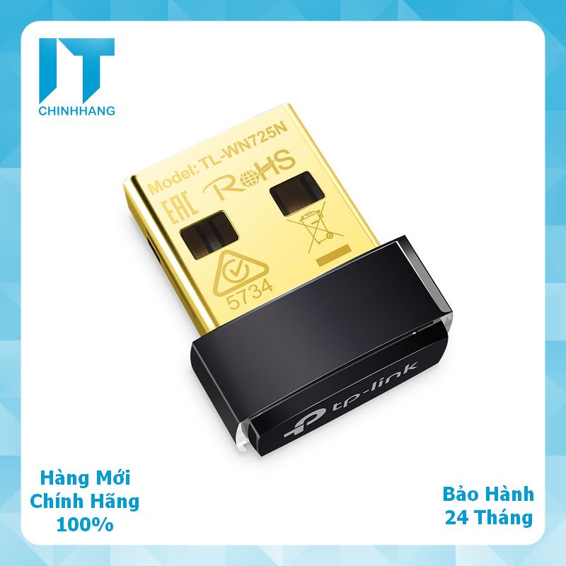 USB Wifi Tp-Link TL-WN725N Chuẩn N Tốc Độ 150Mbps - Hàng Chính Hãng