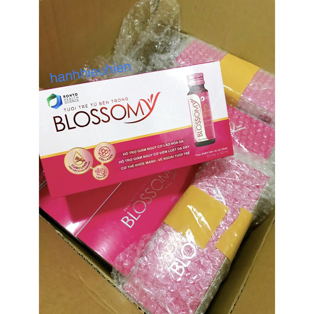 (1 lọ) Nước uống Collagen Blossomy giúp da sáng đẹp và dạ dày khỏe Blossomy 1 lọ 50ml | Thế Giới Skin Care