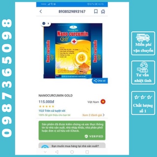   hộp 150g  Sữa nghệ nano curcumin gold diamond milk 