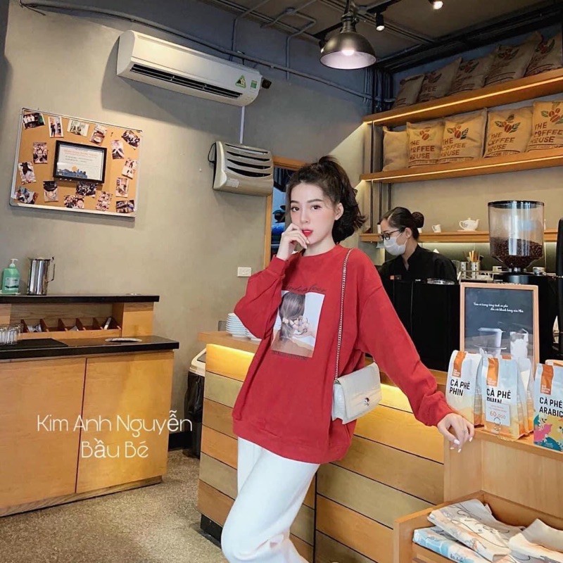 Áo nỉ bông cô gái Qc (85k)