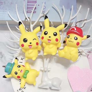 😍Móc khoá pikachu cute phô mai que