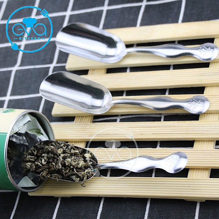 Set 2 Muỗng Múc Trà Inox Teaspoon