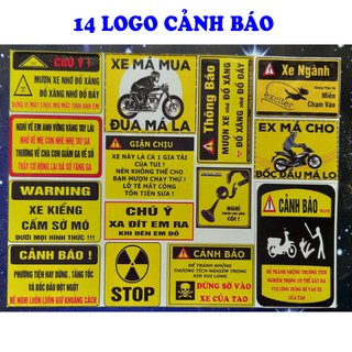 14 logo cảnh báo tem cảnh báo