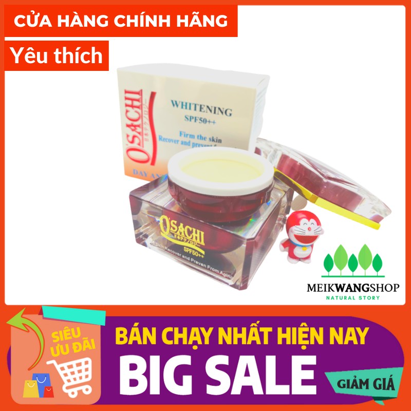 KEM OSACHI ĐỎ 7 IN 1 - WHITENING DAY AND NIGHT CREAM - DƯỠNG TRẮNG - TÁI TẠO DA 20G