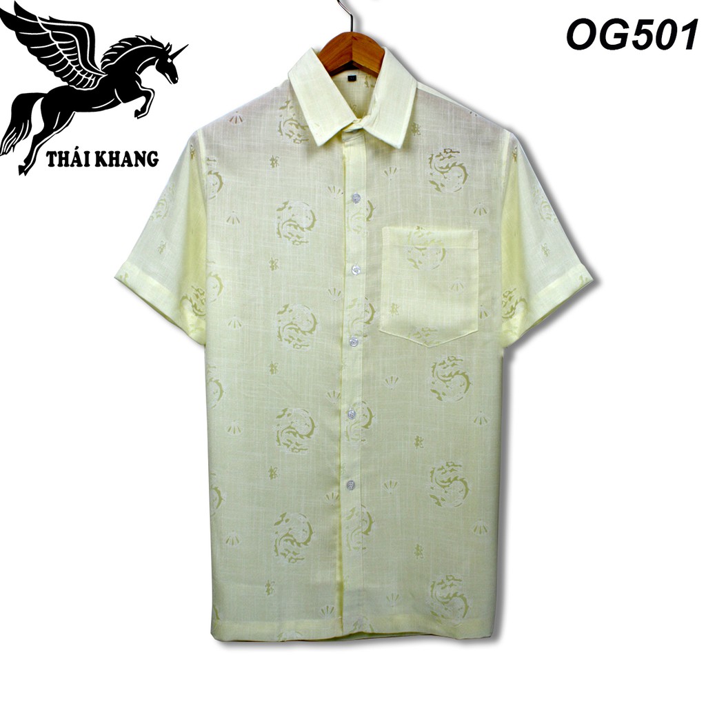 [Mã FAMAYMA2 giảm 10K đơn 50K] Sơ mi nam trung niên vãi đũi mềm siêu mát sơmi nam hoạ tiết đẹp Size 50-85kg | BigBuy360 - bigbuy360.vn