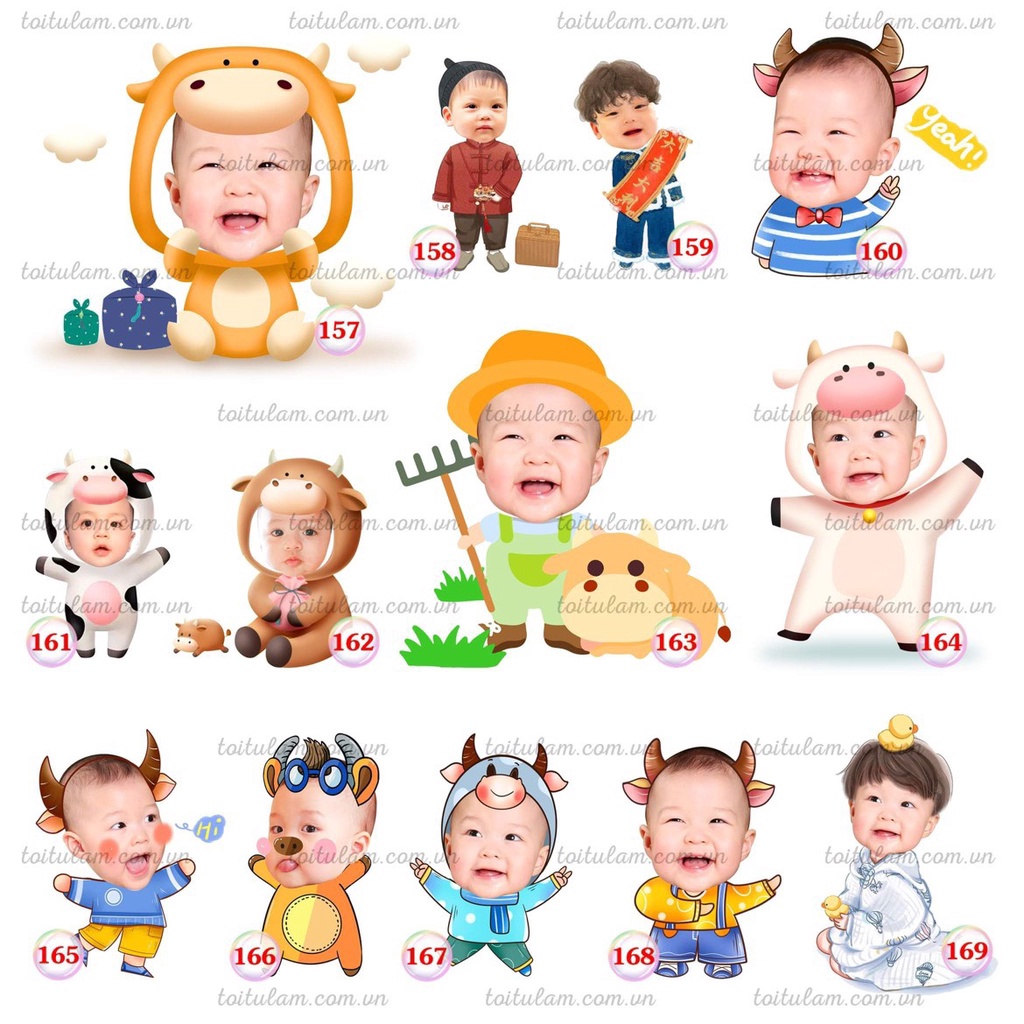 Hình chibi bé trai bé gái miễn phí thiết kế theo yêu cầu 25cm - Tôi Tự Làm – Trang trí sinh nhật cho bé