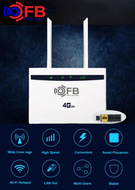 Router wifi 4G LTE - FB-LINK CPE V01/V08
