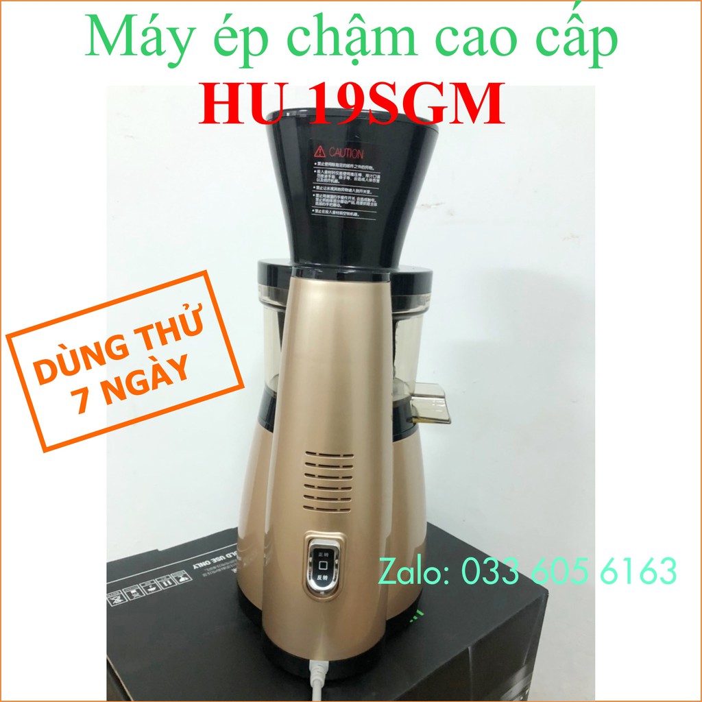 Máy Ép Chậm trái cây hãng HUROM HU 19SGM bảo hành 12 tháng - Máy móc pha chế TV