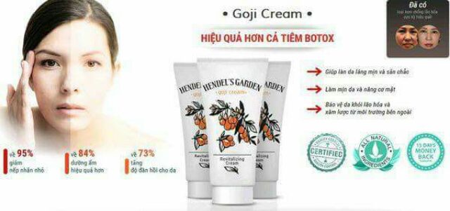 KEM TRẺ HÓA DA GOJI CREAM