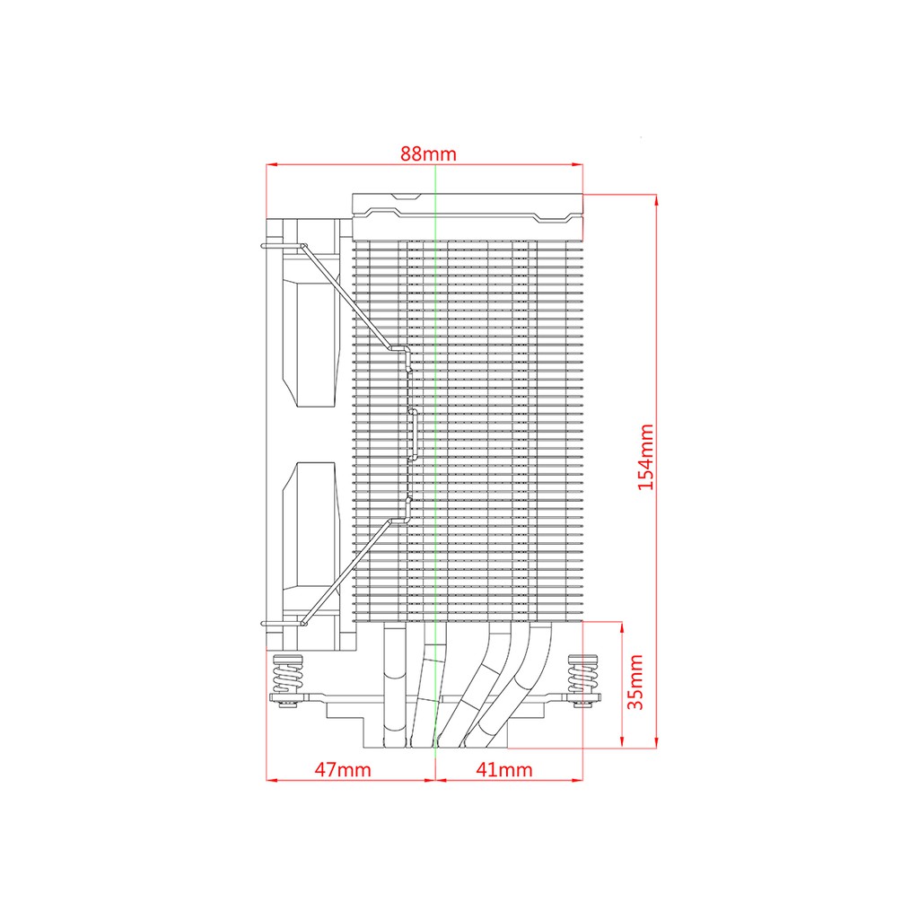 Tản nhiệt CPU ID Cooling SE-234-ARGB