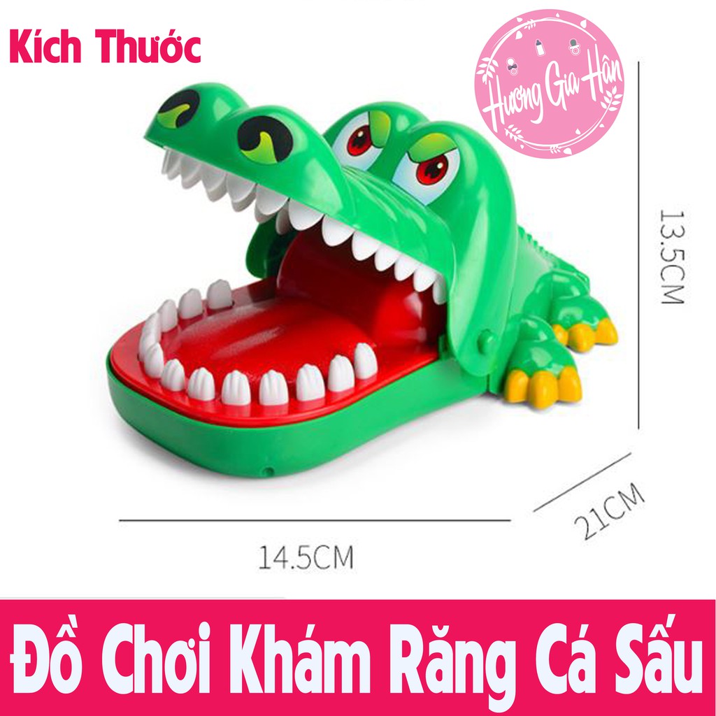 🎁FREESHIP🎁 Trò Chơi Khám Răng Cá Sấu Cỡ To - goodbaby, luvamo, hanhdecal, shop mẹ xôi