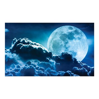 TRANH MẶT TRĂNG 3D DÁN HỒ CÁ NEW MOON_NÀNG THƠ