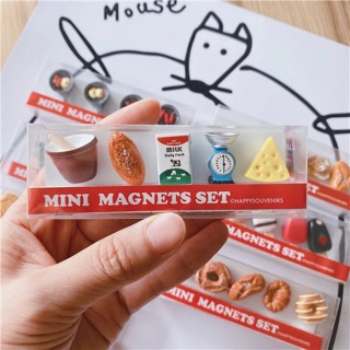 Set nam châm mini gắn tủ lạnh
