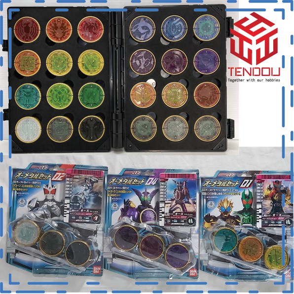 ✤ Đồ Chơi DX Combo Medal - Siêu Nhân Đồng Xu Ozu Kamen Rider OOO
