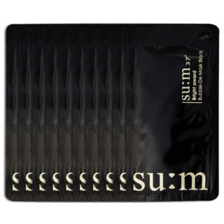 Gói Mặt nạ sủi bọt thải độc Su:m37 4,5ml (đen)