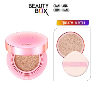 Phấn Nước Clio Nudism Hyaluronic Cover Cushion SPF50+ PA++++ 15G (Tặng 1 lõi refill)