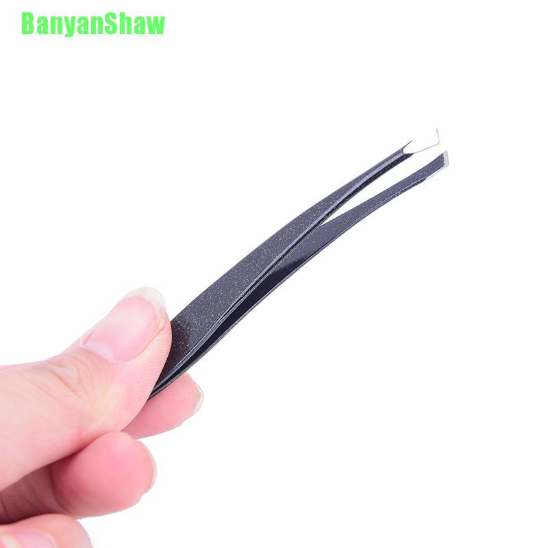 (hàng Mới Về) Nhíp Nhổ Lông Mày Bằng Thép Không Gỉ Chuyên Nghiệp Banyanshaw | BigBuy360 - bigbuy360.vn