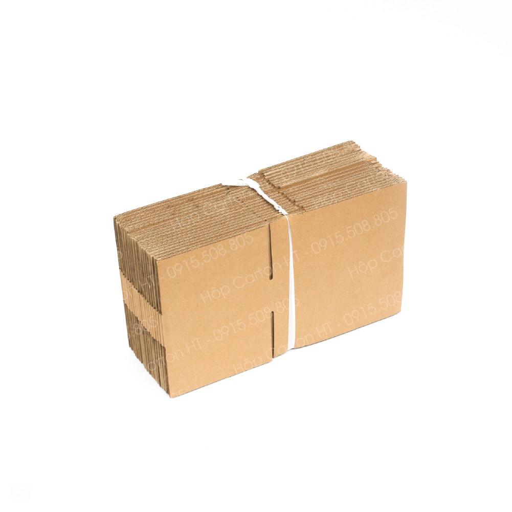 20x15x5 Combo 10 hộp carto, thùng giấy cod gói hàng, hộp bìa carton đóng hàng giá rẻ