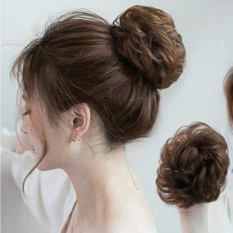 BÚI TÓC GIẢ XOĂN GIÁ RẺ BỀN ĐẸP