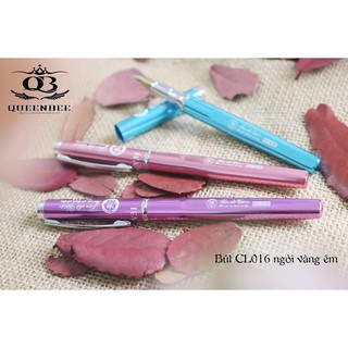 Bút Máy Ban Chữ Việt Cl016 Ngòi Êm Trơn Nét Nhỏ