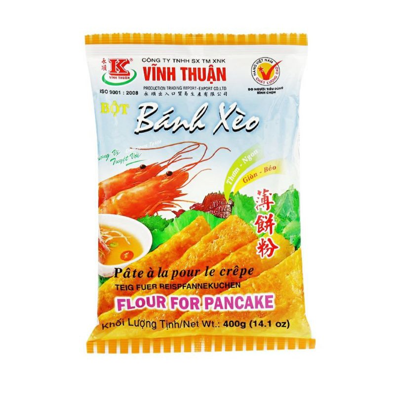 Bột bánh xèo Vĩnh Thuận gói 400gr