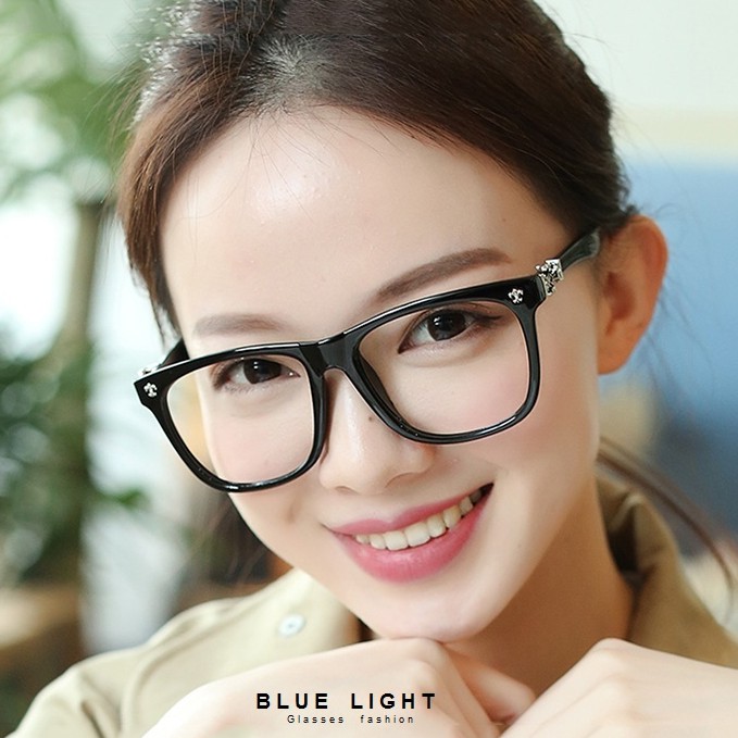 Kính Giả Cận, Gọng Kính Cận Nam Nữ Chrome Heart Mắt To Dày Không Độ Hàn Quốc - BLUE LIGHT SHOP | BigBuy360 - bigbuy360.vn