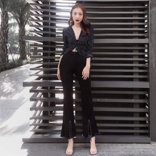 Quần ống loe L