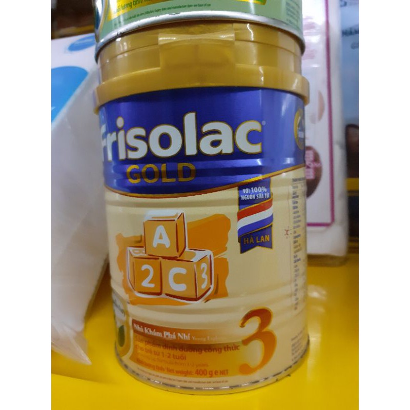 sữa frisolac gold số 1, 2 , 3 ( hộp 400g )