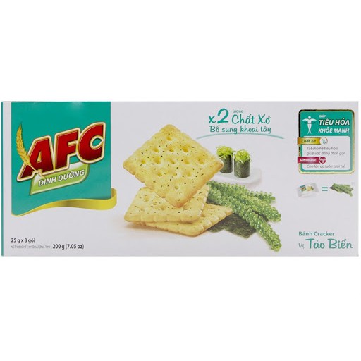 Bánh quy AFC nhiều vị hộp 200g