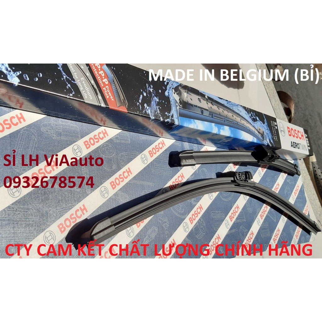 Cặp Gạt mưa ô tô Bosch AeroTwin A295S cho xe FORD EVEREST,FORD RANGER, MAZDA BT150, KÍCH THƯỚC: 24" và 16