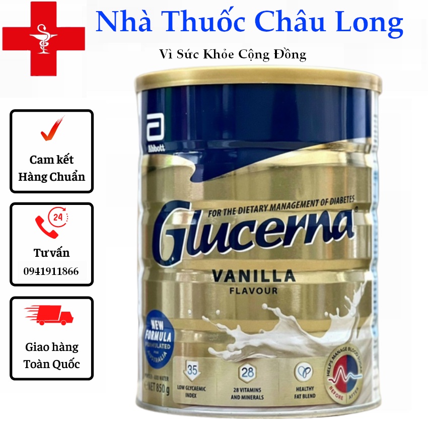 [02/2023] Sữa Glucerna Của Úc dành cho người tiểu đường