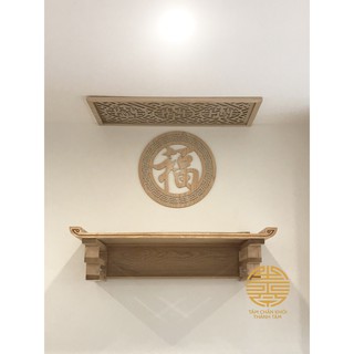 [ ĐỒ THỜ CÚNG ] Ốp Trang Trí Bàn Thờ ( Mẫu Chữ Phúc ) 41 Cm ( Phù hợp không gian thờ Gia Tiên )