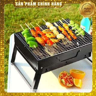 ❄💥💥Bếp Nướng Than Hoa Vuông Cao Cấp Gấp Gọn Ngoài Trời