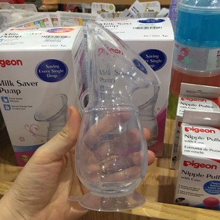 Cốc silicon hứng sữa mẹ Pigeon{Chính hãng}