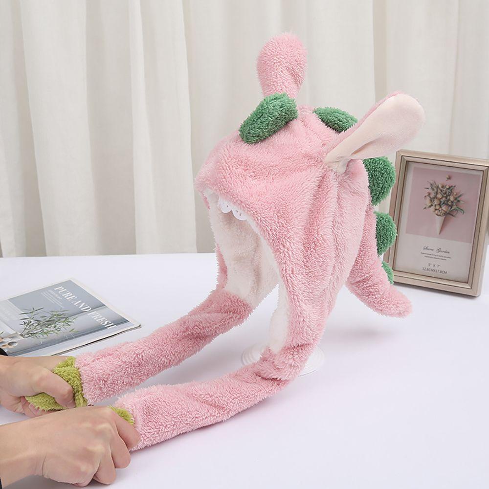 Mxgoods Mũ Khủng Long Nhồi Bông Chống Lạnh Dễ Thương Cho Bé