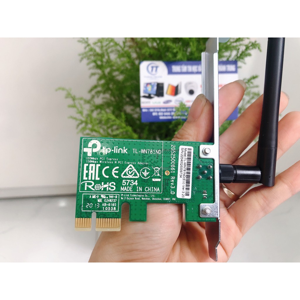 Card mạng WiFi TPLink TL-WN 781ND - Hàng Chính Hãng