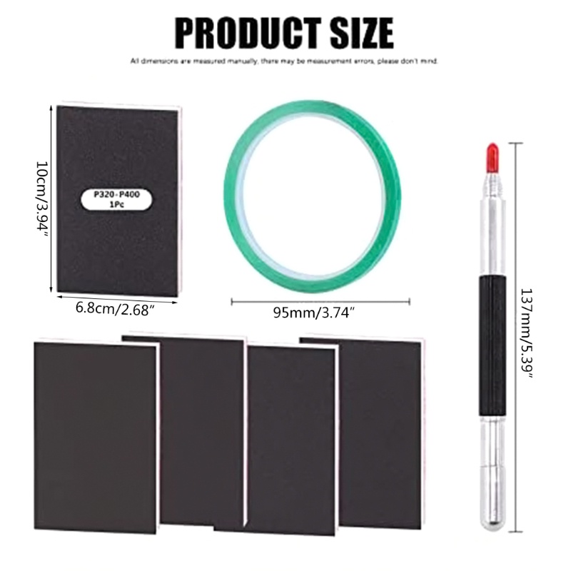 Bộ 10 Dụng Cụ Đánh Dấu Gia Công Mô Hình Thủ Công Mỹ Nghệ Có Thể Giặt Được Đường Kẻ Chính Xác Dùng Làm Đồ Thủ Công