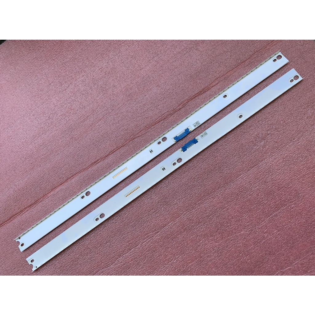 BỘ LED TIVI SAMSUNG 49KU6400 49KU6500 49MU6400 49MU6500 MỚI 100% BỘ 2 THANH TRÁI VÀ PHẢI, MỖI THANH 58 BÓNG, DÀI 53,2cm