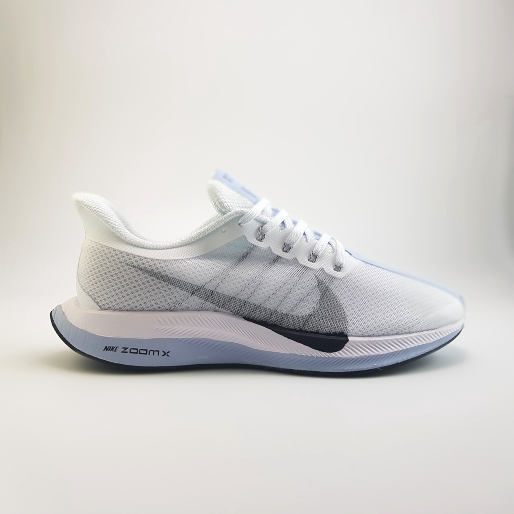 Giày Sneaker Zoomx Pegasus 35 Turbo 2.0 White/Gunsmoke - Giày thể thao - Giày chạy bộ - Giày Gym.