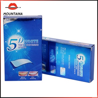 Bộ 14 cặp miếng dán làm trắng răng 5D thiết kế đẹp tiện lợi